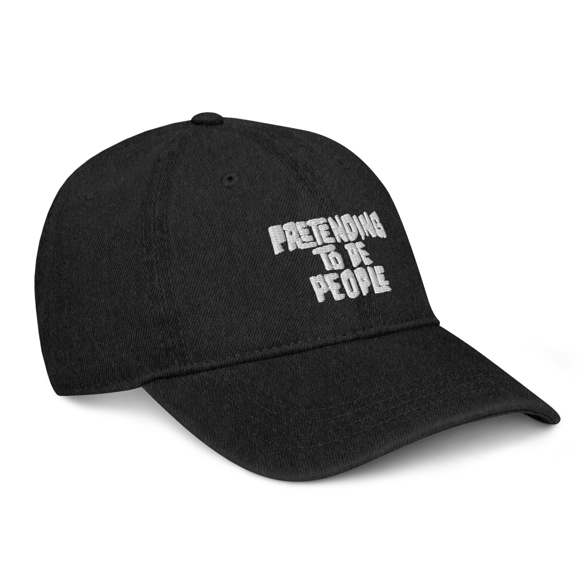 Pretending to be People Denim Hat - Image 6
